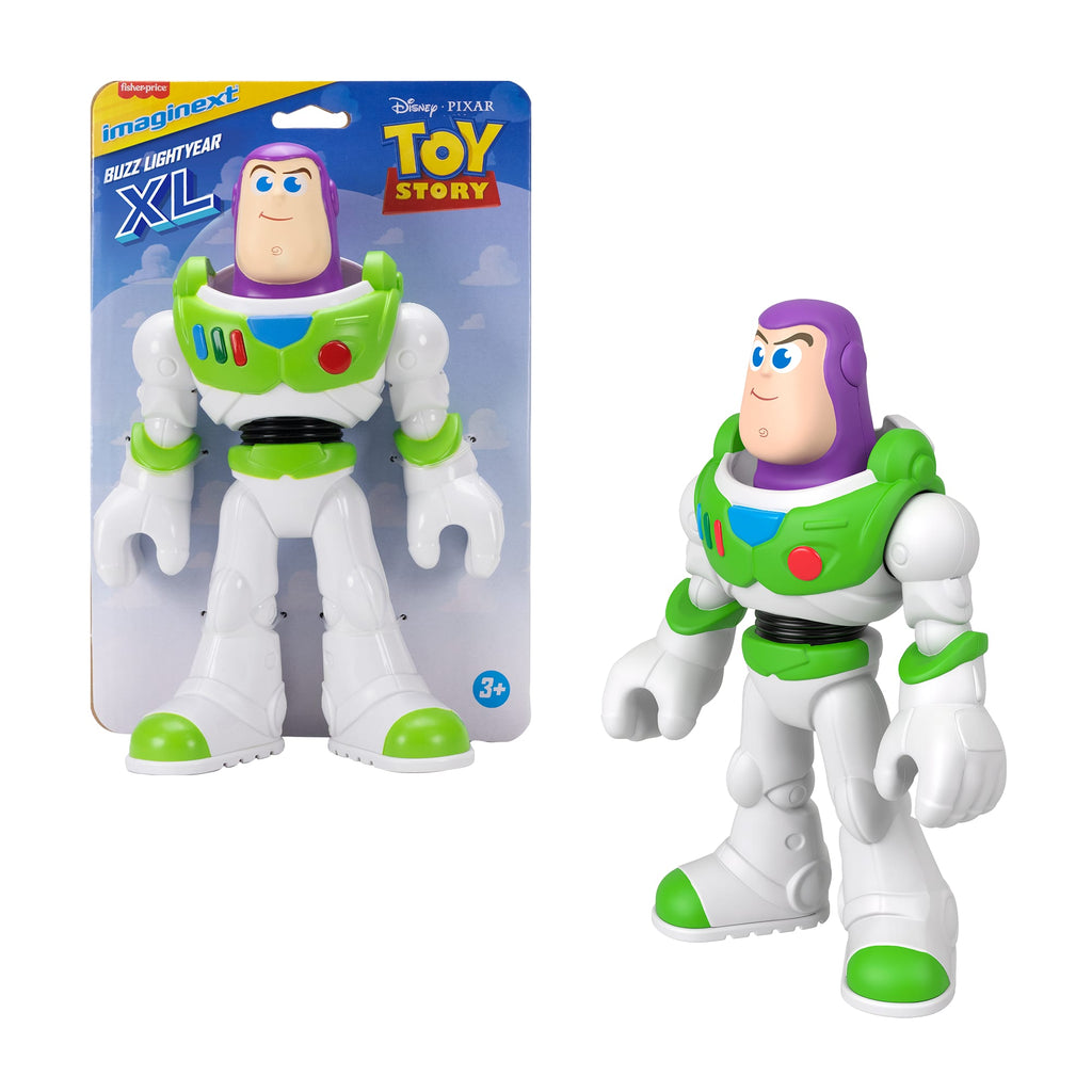 Disney ve Pixar Oyuncak Hikayesi'nden ilham alan 22 cm'lik Imaginext XL Buzz Lightyear aksiyon figürü