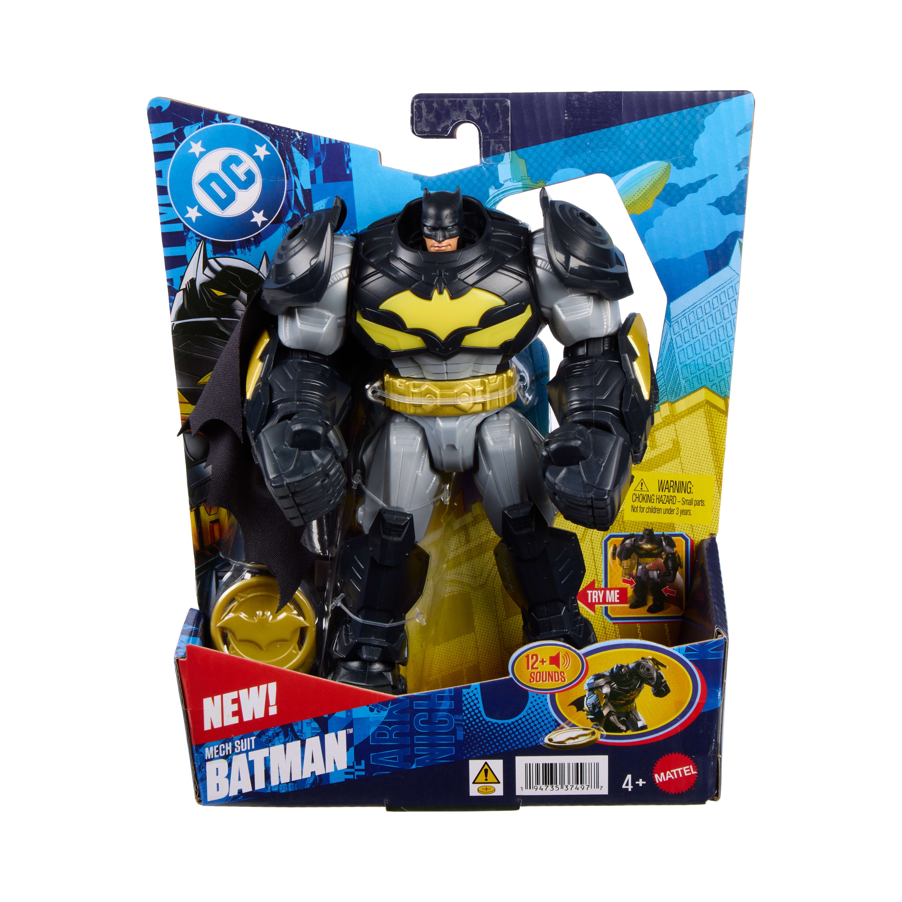 DC Mech Suit (Zırhlı) Batman Işıklı ve Sesli Figür