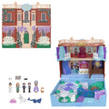 Polly Pocket mini bebekleri ve oyun seti, 7 aksesuar ve filmden ikonik mekanlarla koleksiyona uygun Bridgerton mini oyun seti