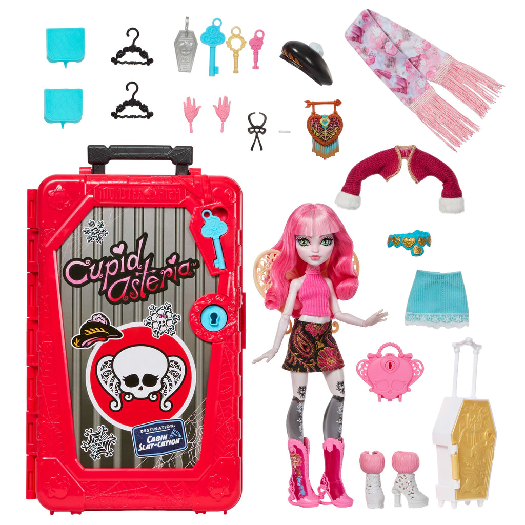 Monster High Cupid Asteria oyun seti içeriği