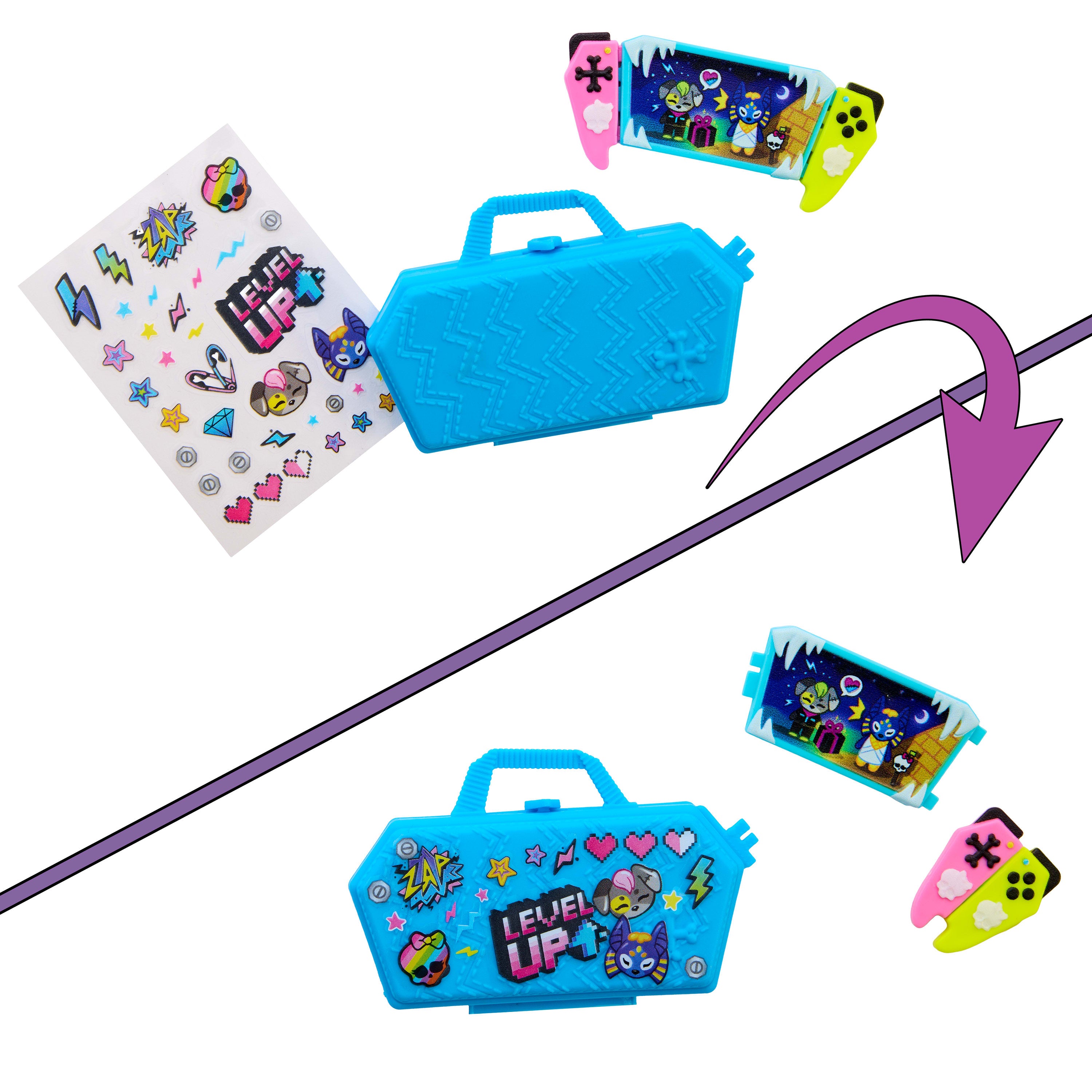 13 gerçekçi aksesuar ile Monster High Güzellik Sırları Frankie Stein bebek
