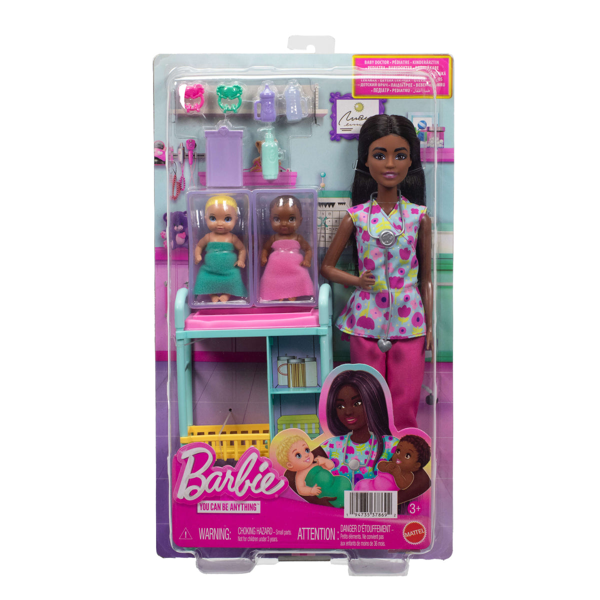 Barbie Kariyer Bebek Doktoru Oyun Seti