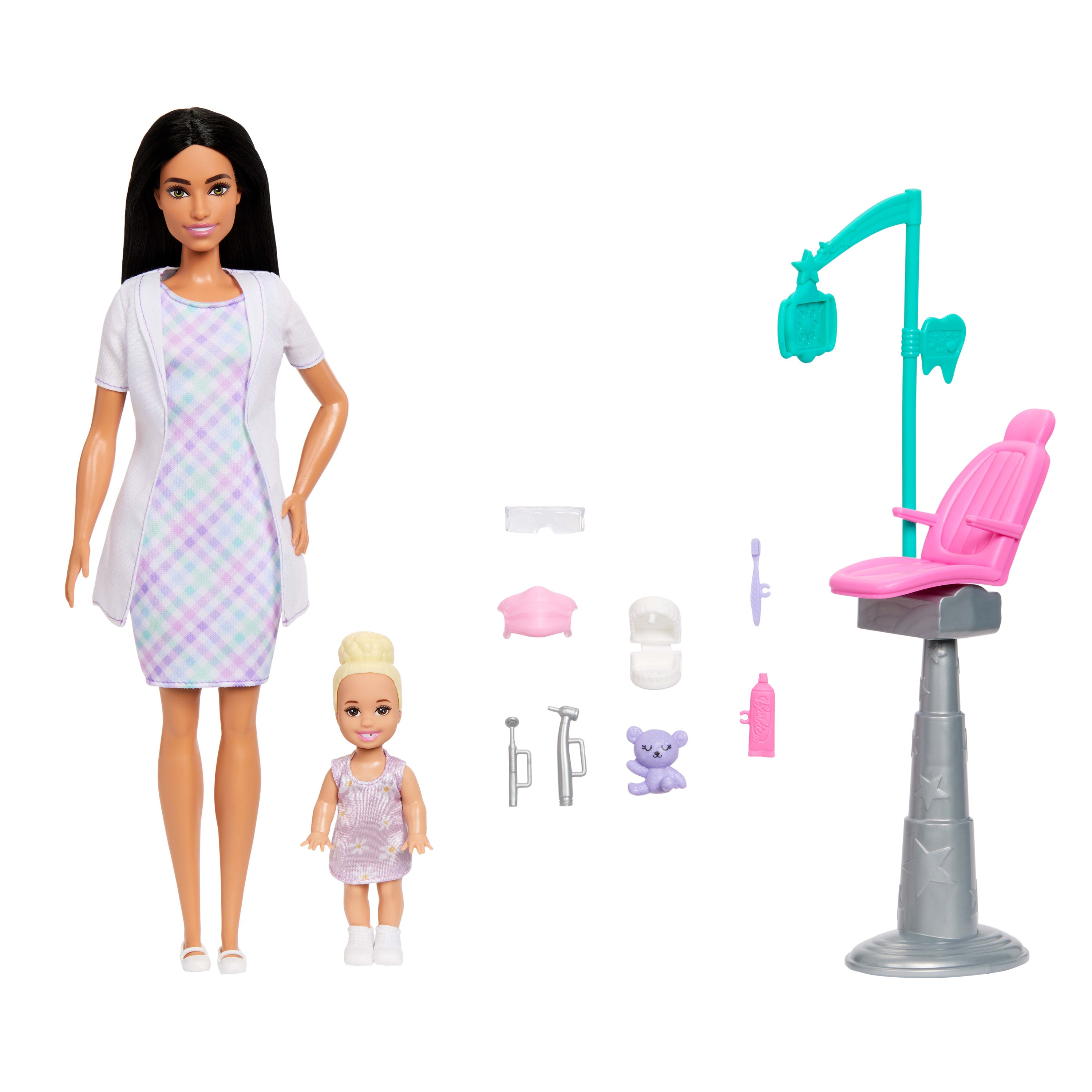 Barbie Kariyer Diş Hekimi Oyun Seti