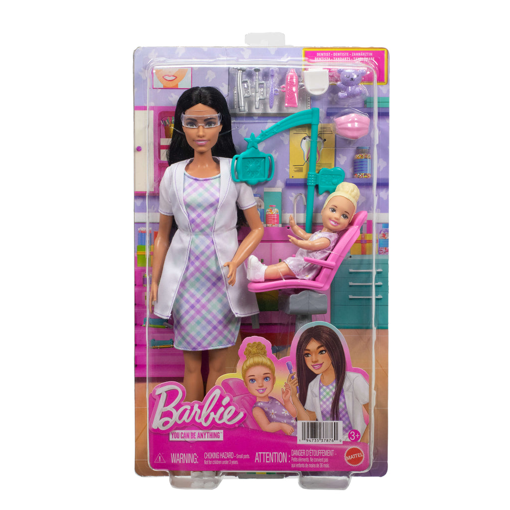 Barbie Kariyer Diş Hekimi Oyun Seti