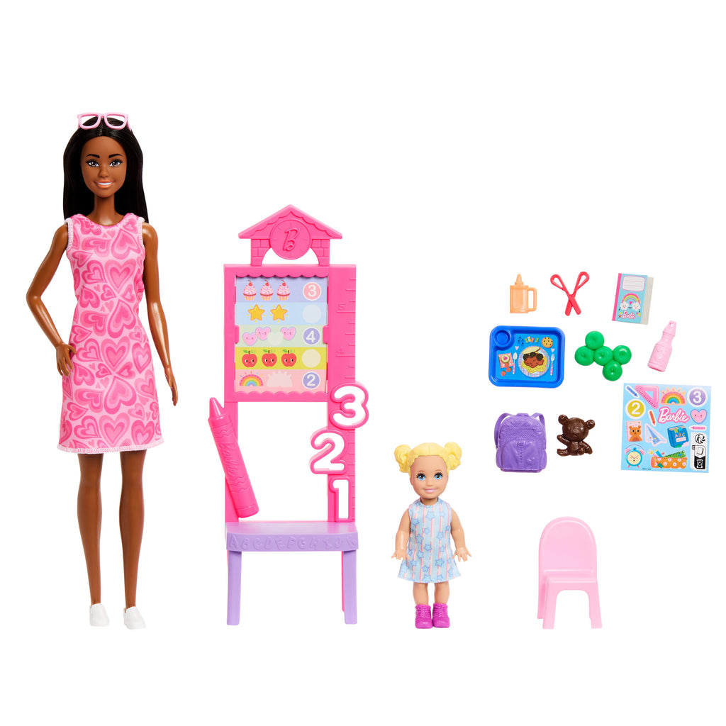 Barbie Kariyer Öğretmen Oyun Seti