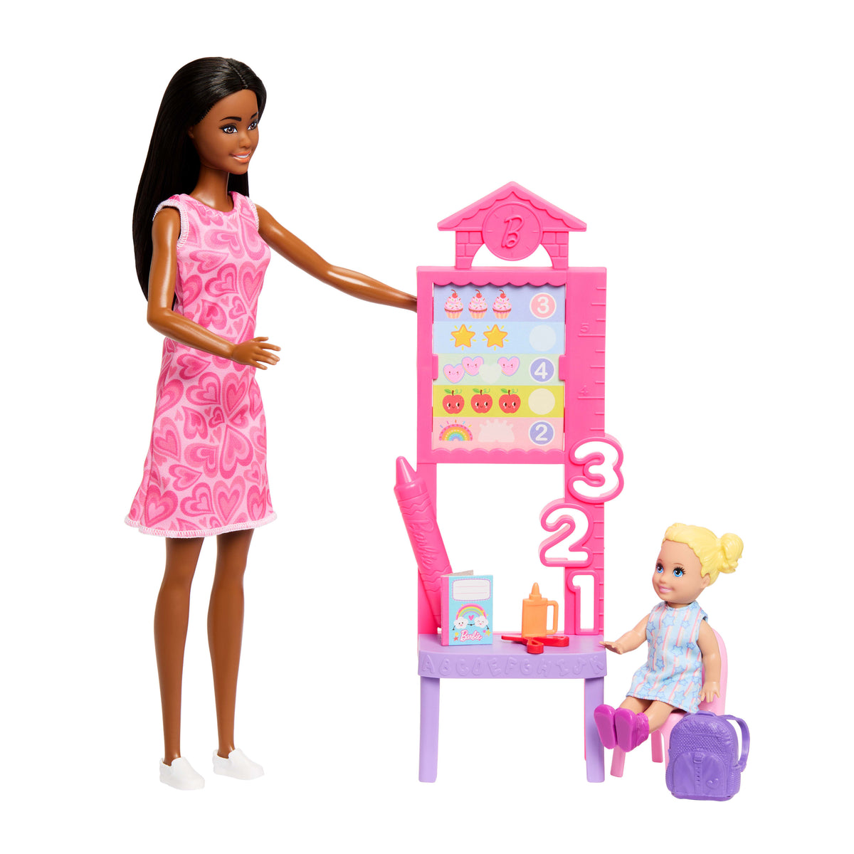 Barbie Kariyer Öğretmen Oyun Seti