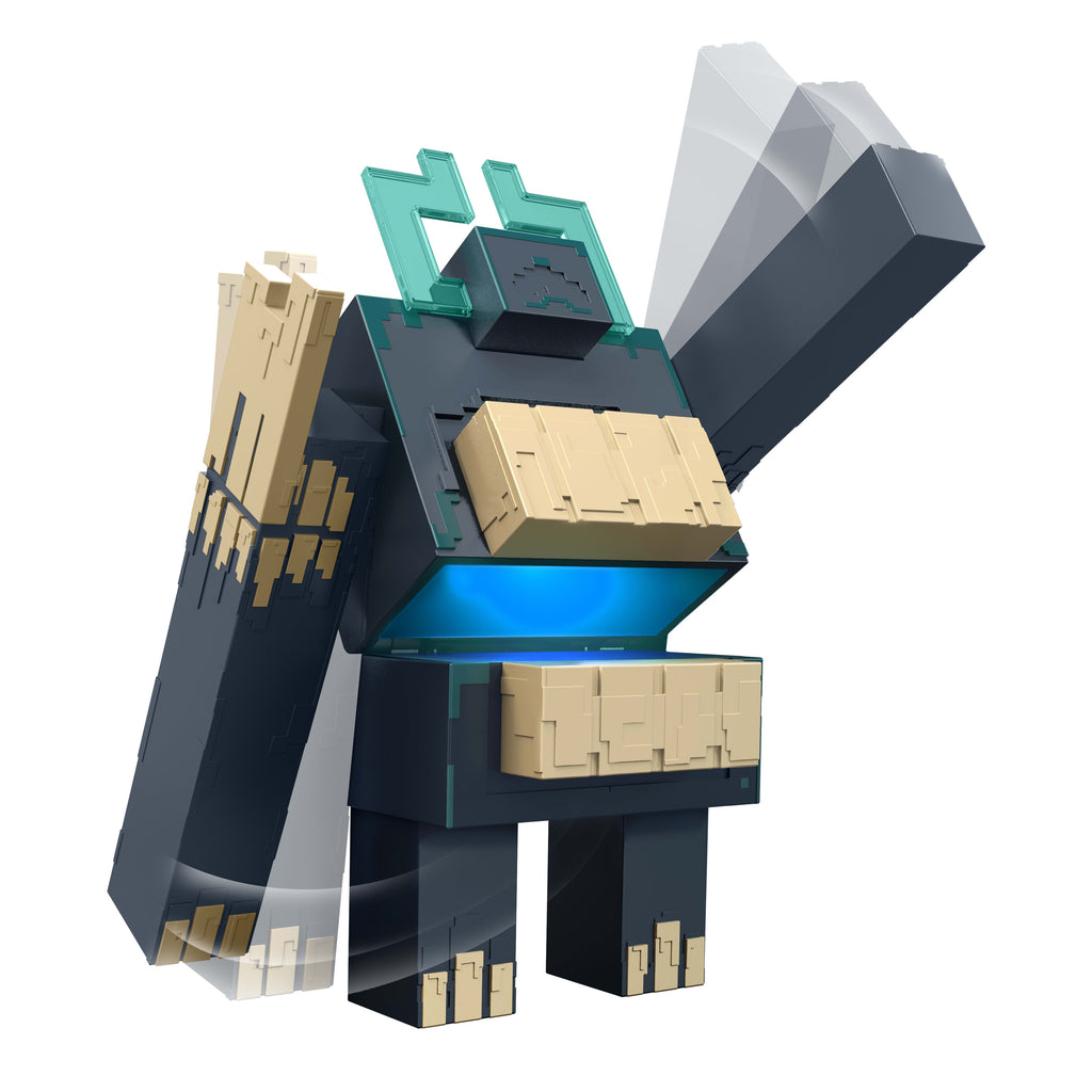 Minecraft Dungeons II Twisted Warden Işıklı ve Sesli Figür