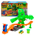 Hot Wheels Monster Trucks Mutant Canavarla Mücadele oyun seti, oyuncak kamyon ve Slime™