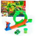 Hot Wheels Monster Trucks Mutant Chaos Döngü Meydan Okuması Oyun Seti