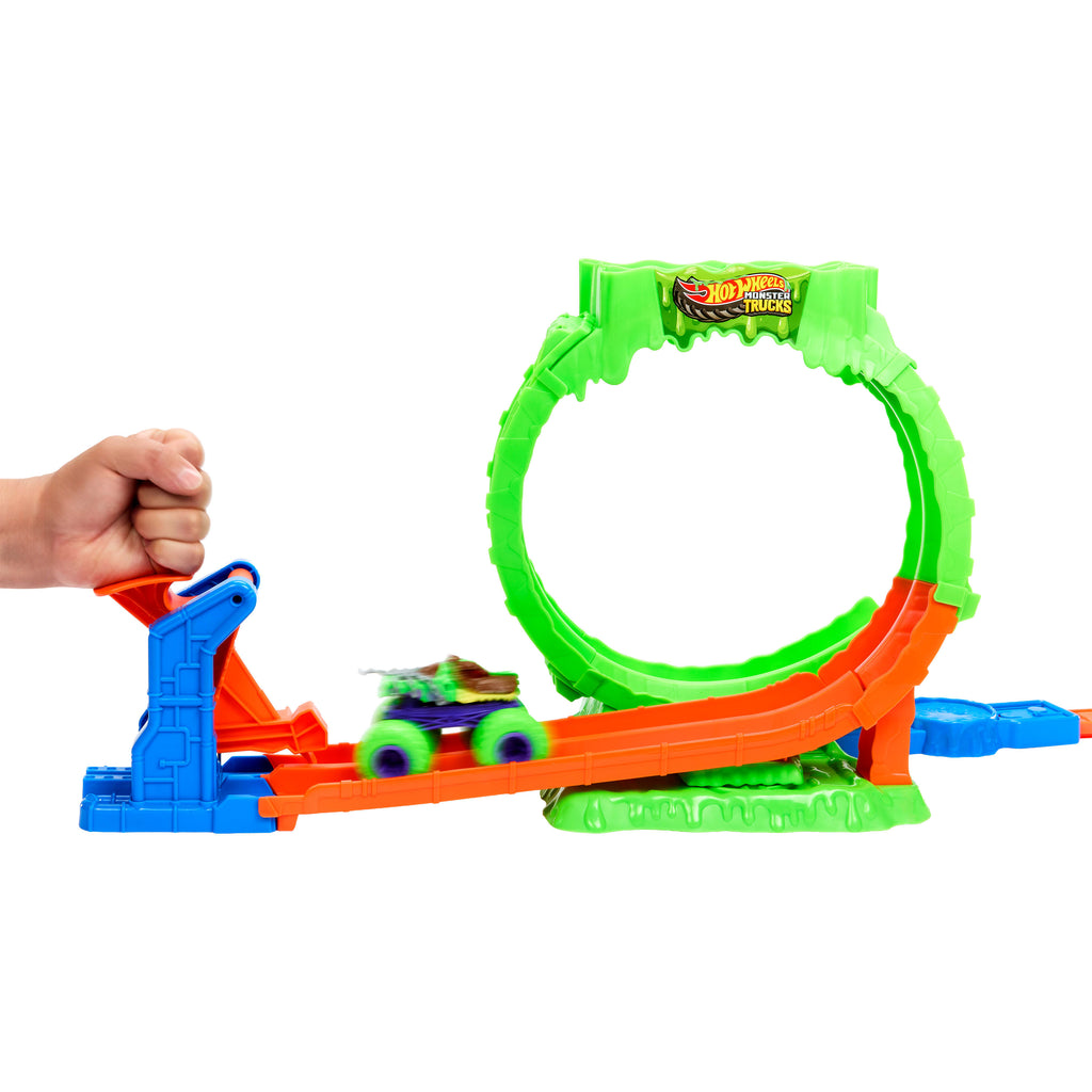 Hot Wheels Monster Trucks Mutant Chaos Döngü Meydan Okuması Oyun Seti