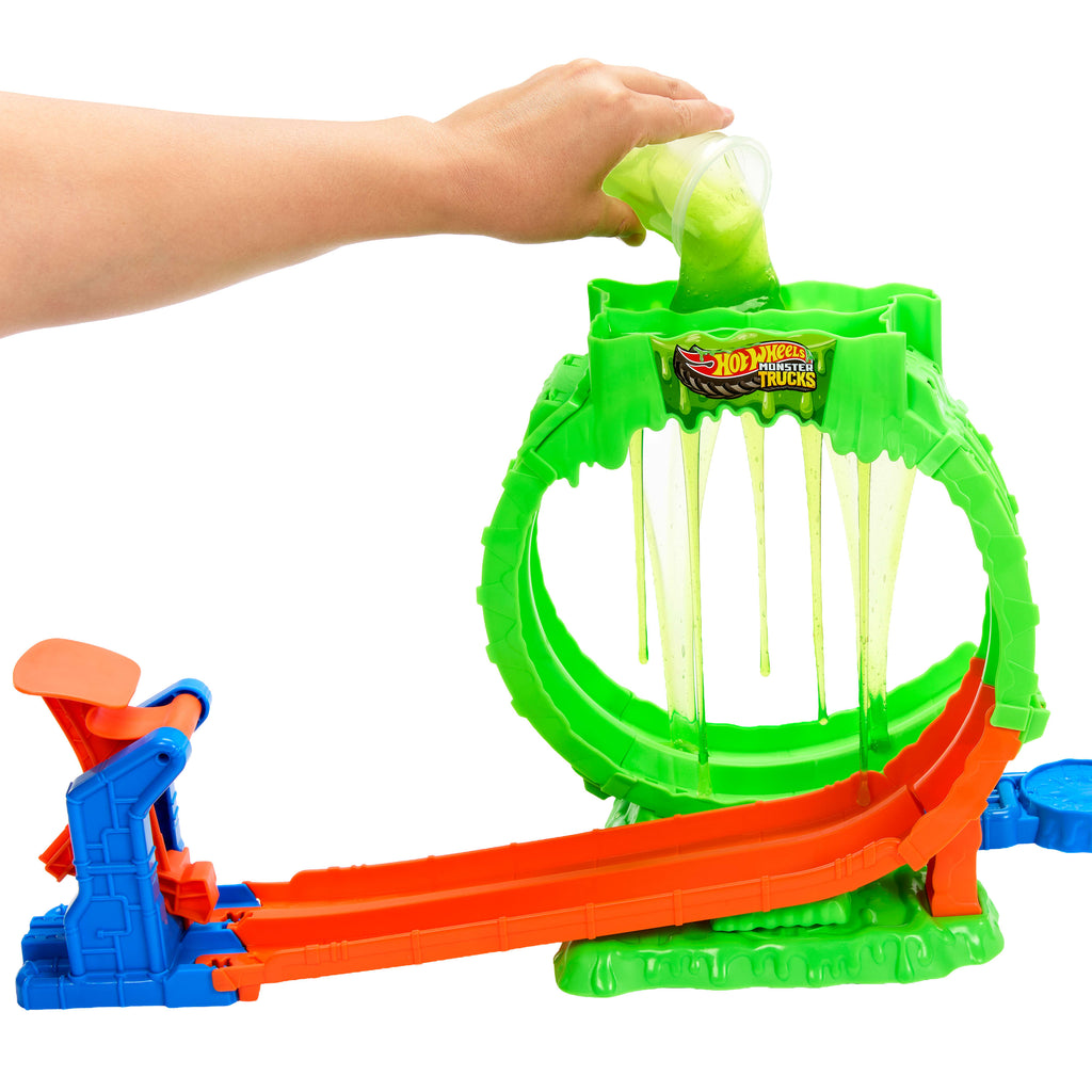 Hot Wheels Monster Trucks Mutant Chaos Döngü Meydan Okuması Oyun Seti