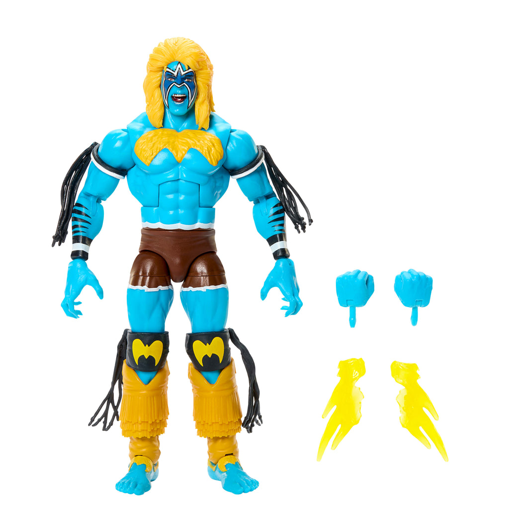 WWE x Street Fighter Ultimate Warrior Aksiyon Figürü 15 cm
