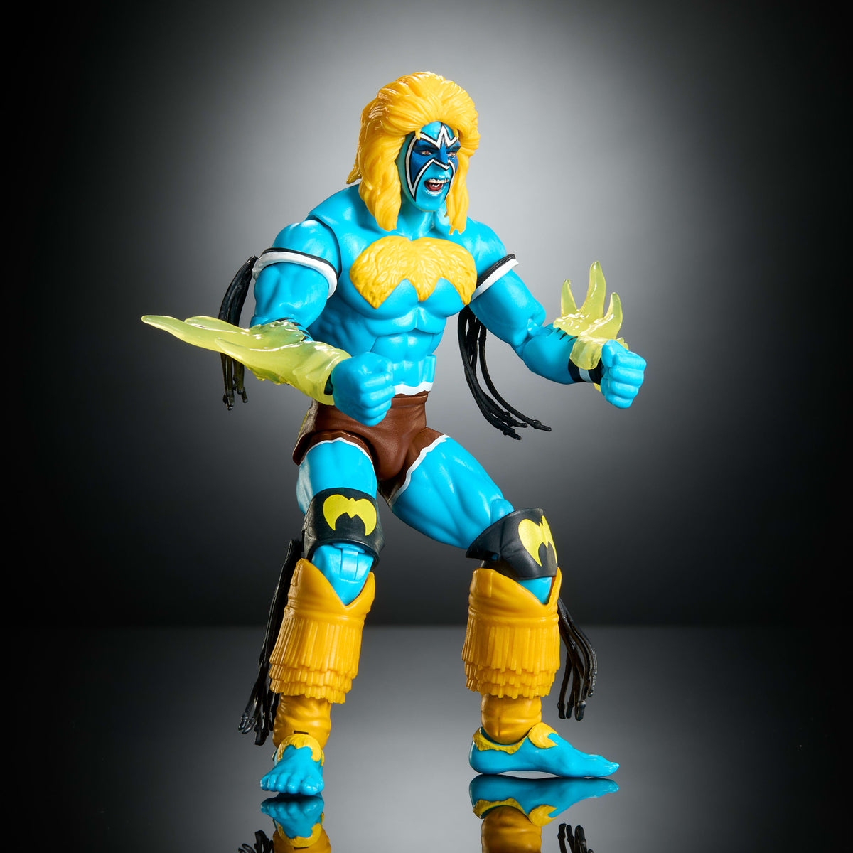 WWE x Street Fighter Ultimate Warrior Aksiyon Figürü 15 cm
