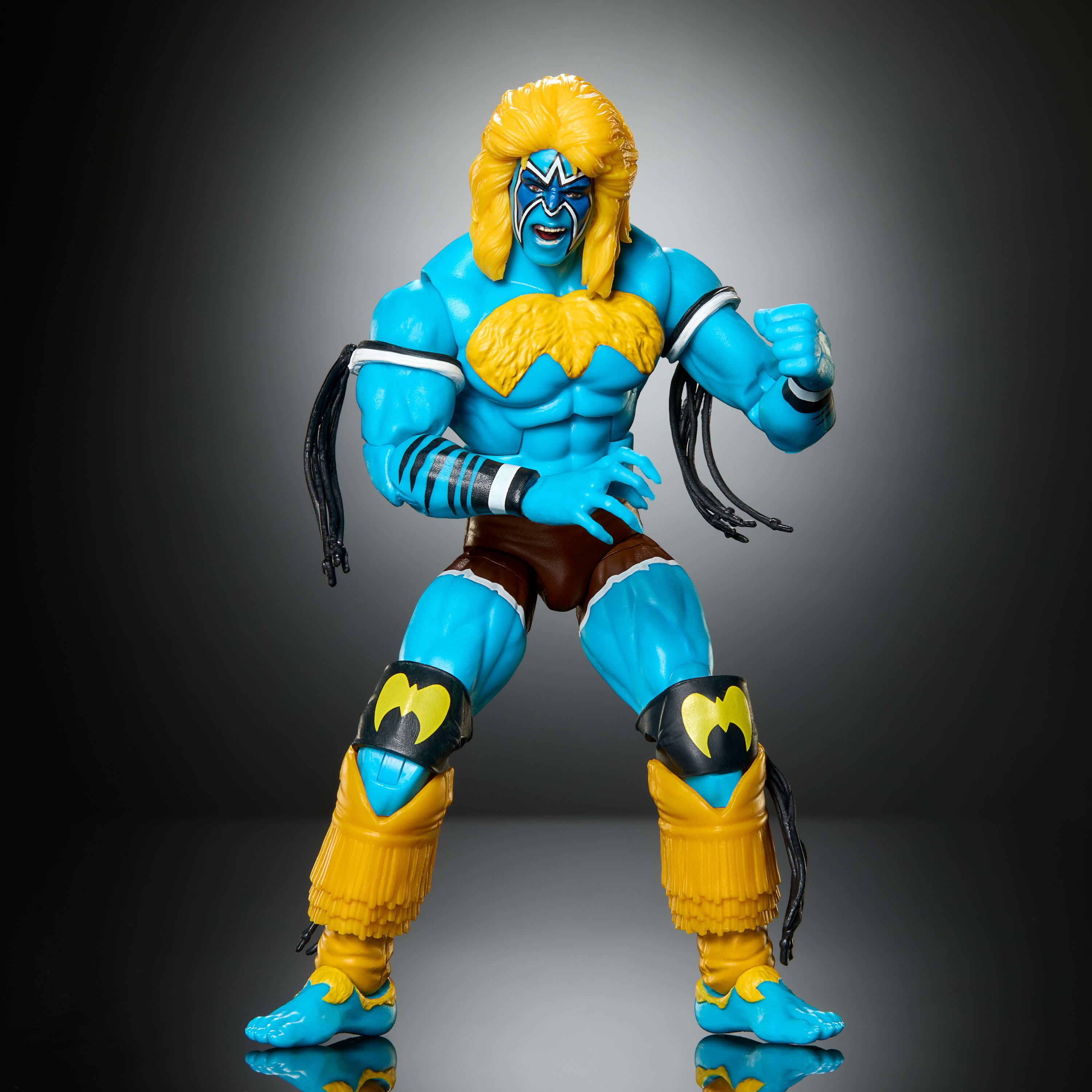 WWE x Street Fighter Ultimate Warrior Aksiyon Figürü 15 cm