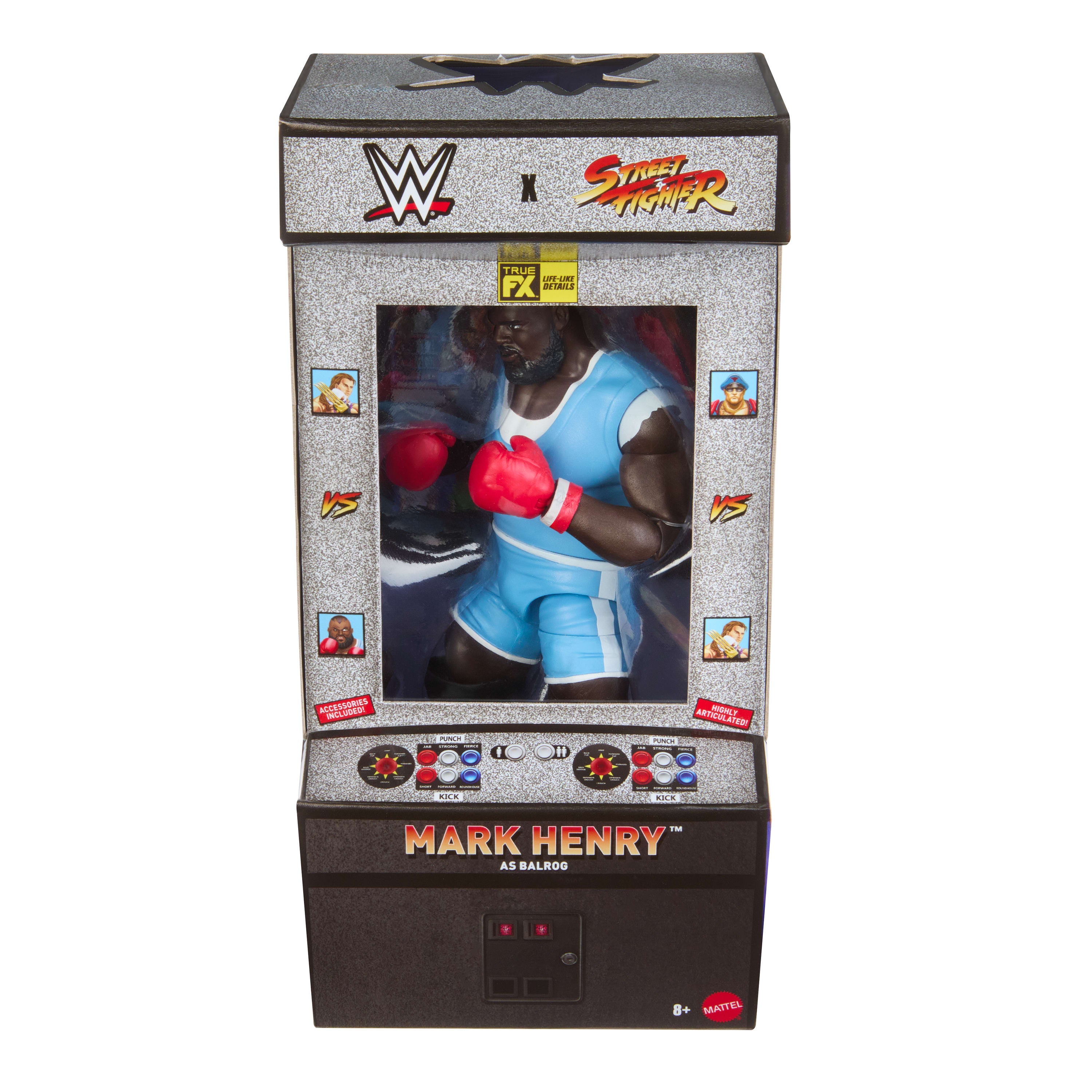 WWE x Street Fighter Aksiyon Figürü 15 cm