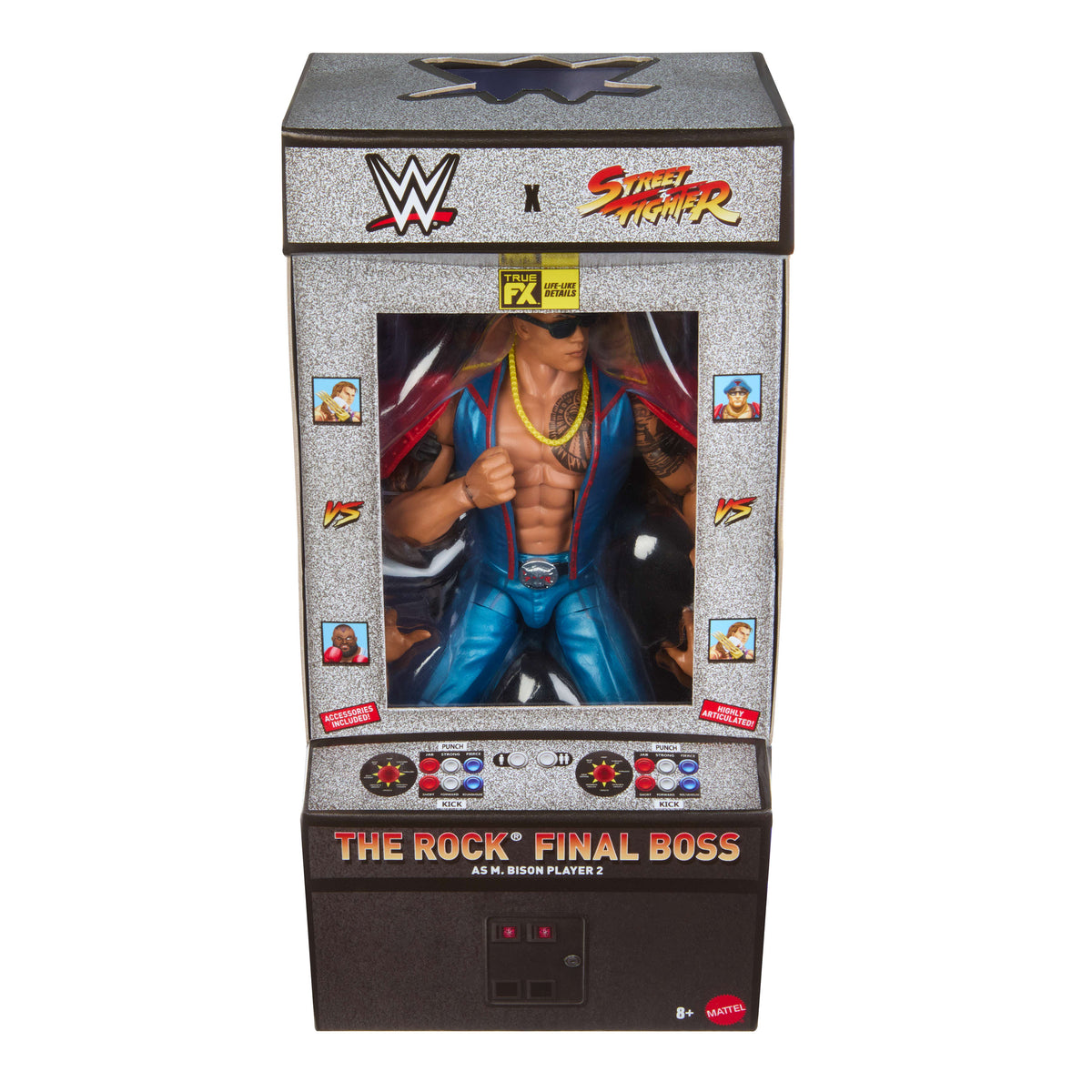 WWE x Street Fighter Aksiyon Figürü 15 cm