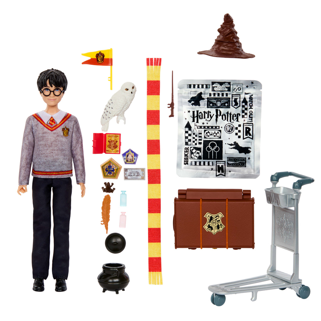 Harry Potter 9¾ Peronu Hogwarts'a Yolculuk Bebek Oyun Seti (17 Aksesuar)