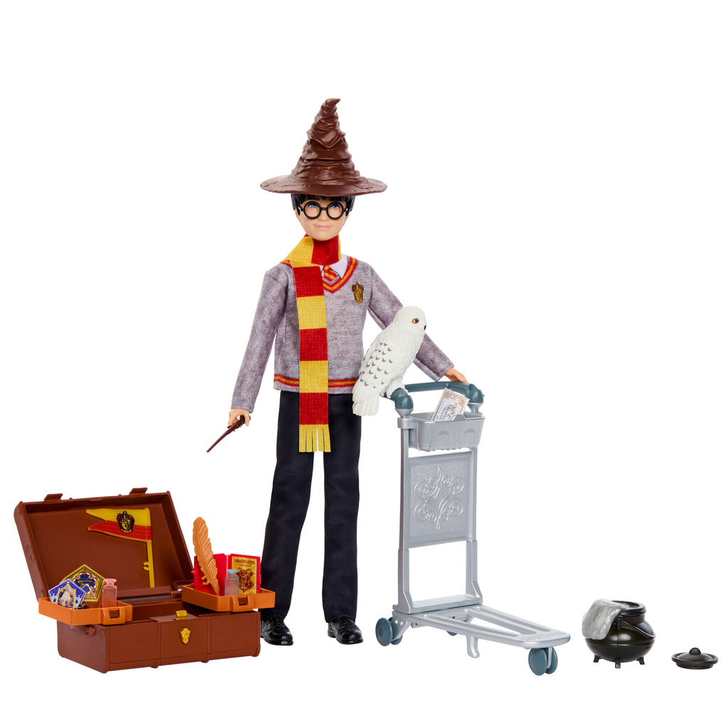 Harry Potter 9¾ Peronu Hogwarts'a Yolculuk Bebek Oyun Seti (17 Aksesuar)