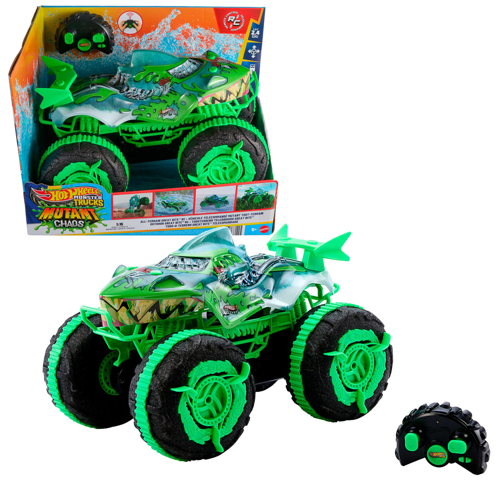 Hot Wheels Monster Trucks Great Bite Uzaktan Kumandalı Araç (RC)