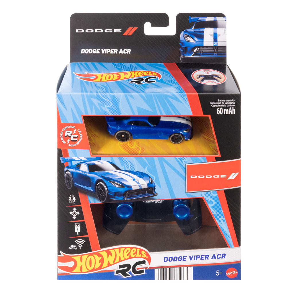 Hot Wheels RC 1:64 Dodge Viper ACR Uzaktan Kumandalı Araç