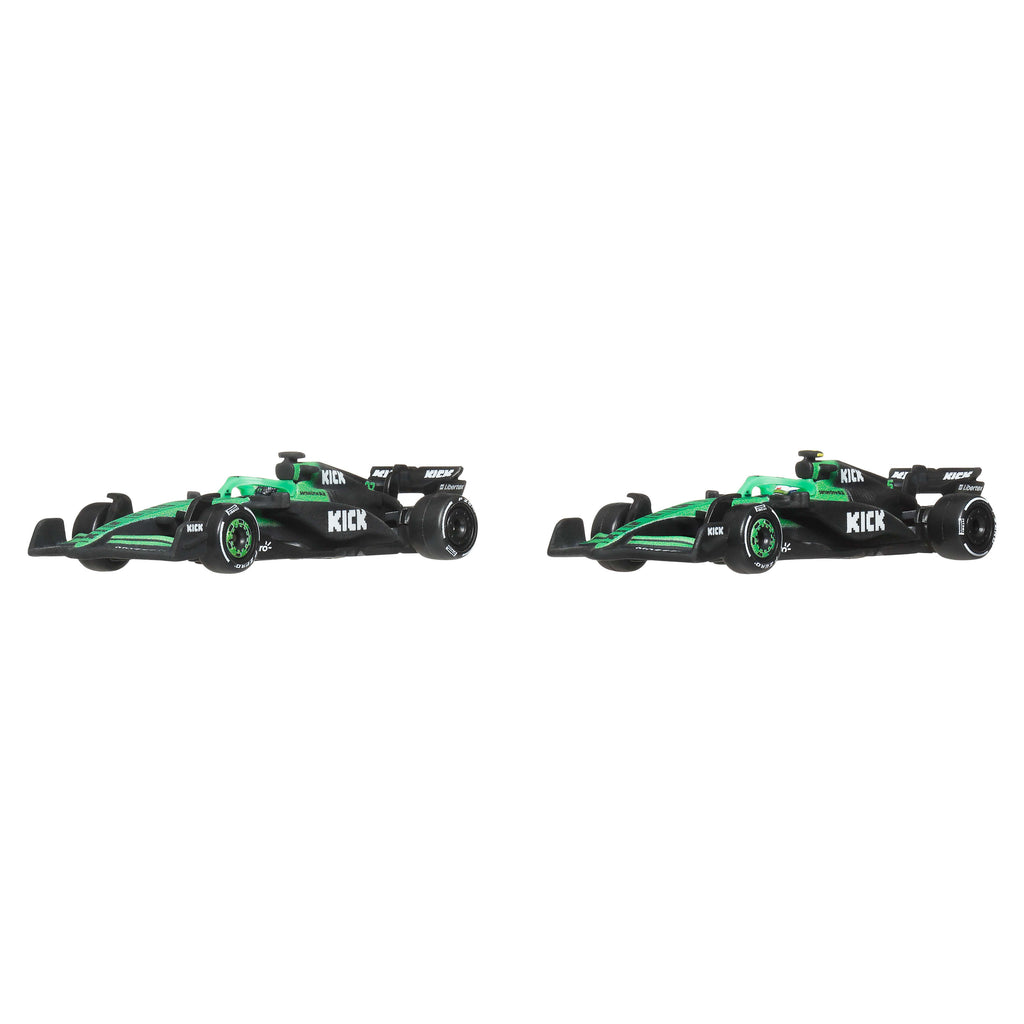 Hot Wheels Premium F1 Kick Sauber Takımı 2'li Set (Hülkenberg & Bortoleto)
