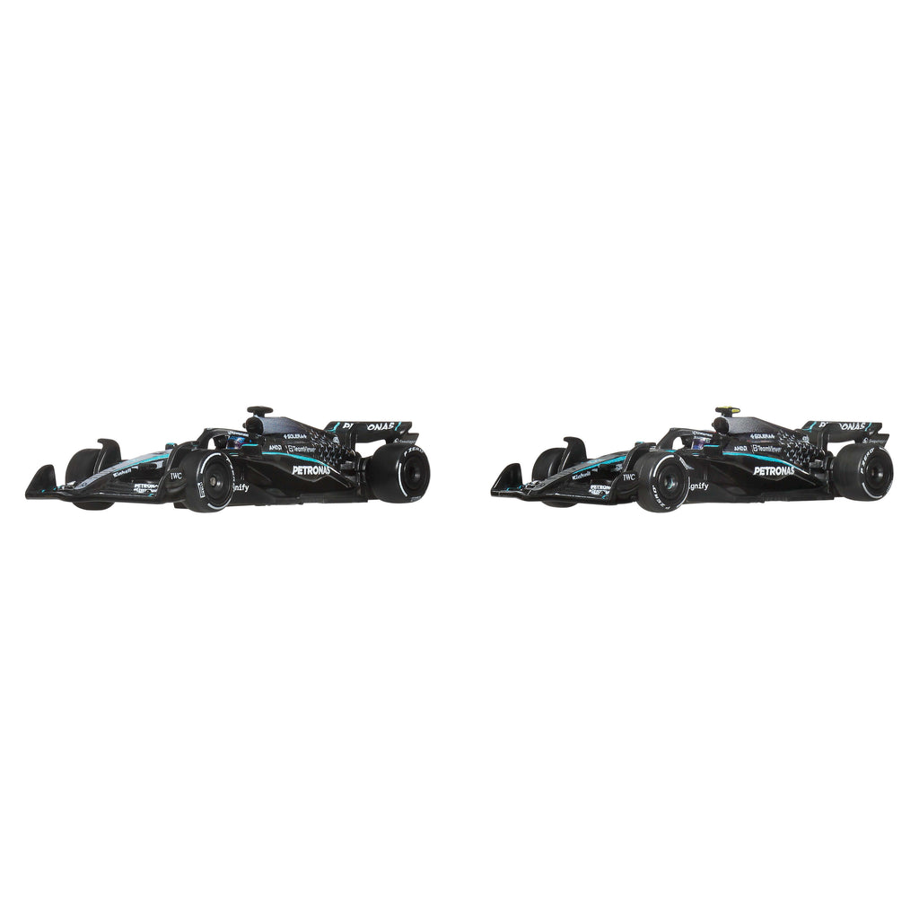 Hot Wheels Premium F1 Mercedes-AMG Petronas Takımı 2'li Set (Russell & Antonelli)