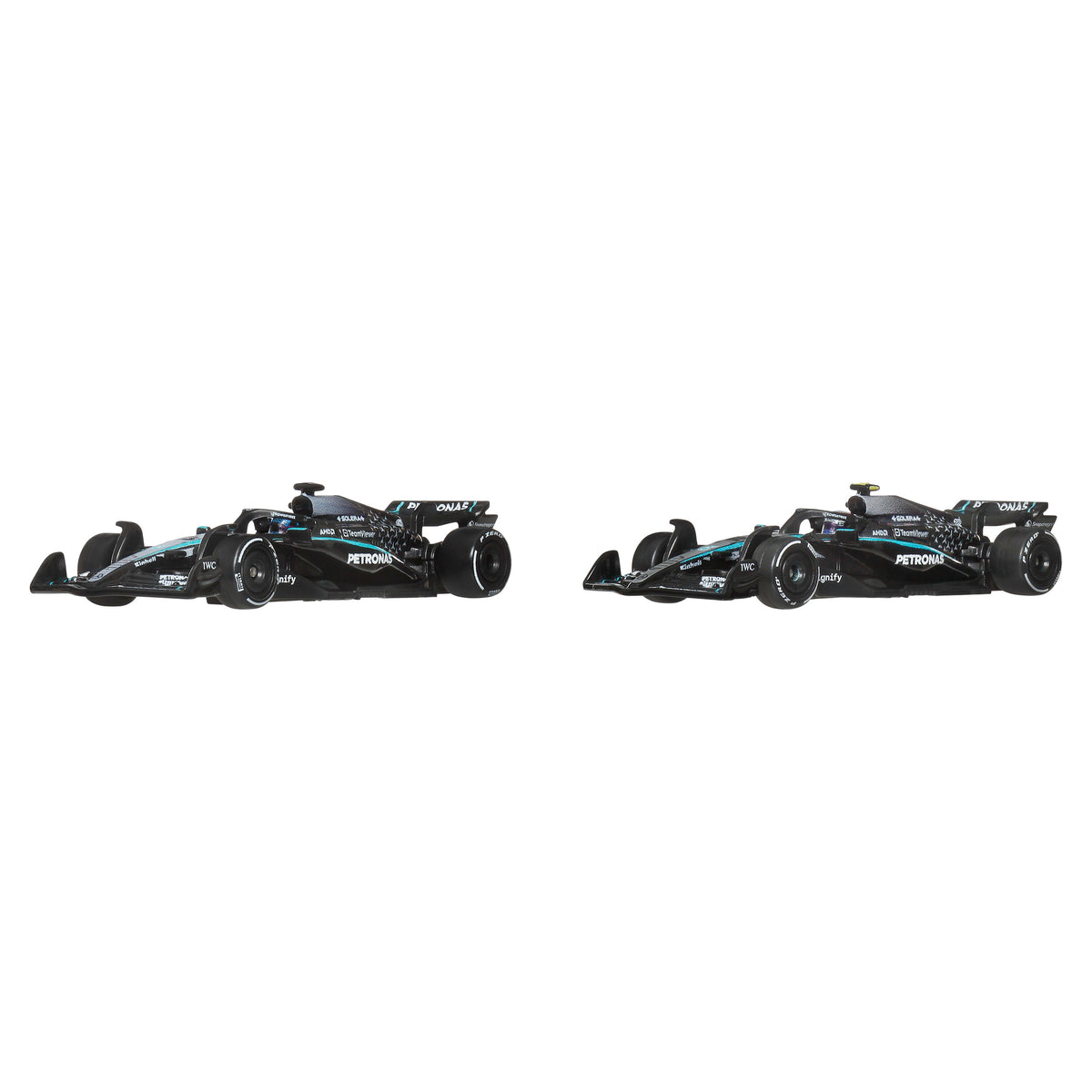 Hot Wheels Premium F1 Mercedes-AMG Petronas Takımı 2'li Set (Russell & Antonelli)