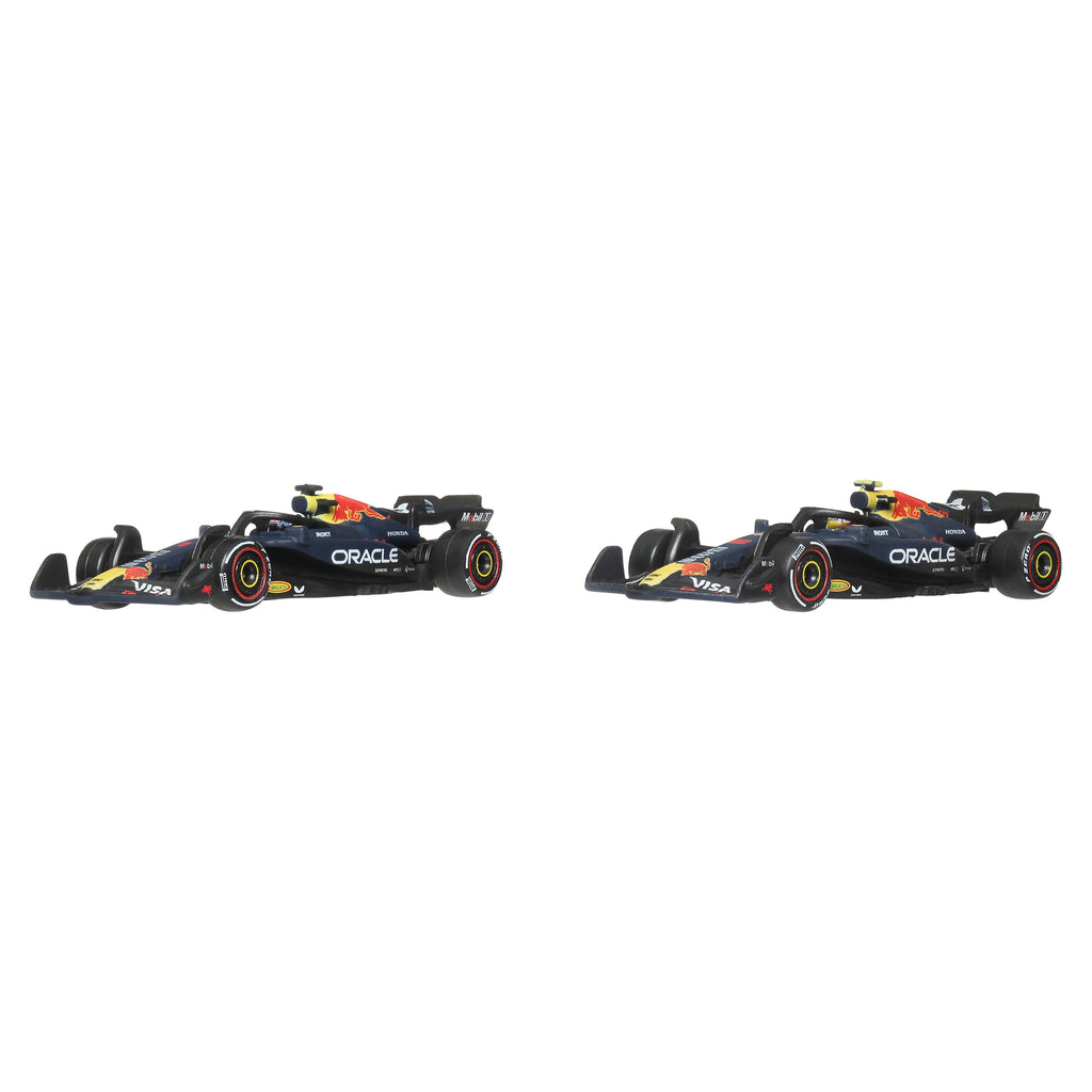 Hot Wheels Premium F1 Oracle Red Bull Racing Takımı 2'li Set (Verstappen & Tsunoda)