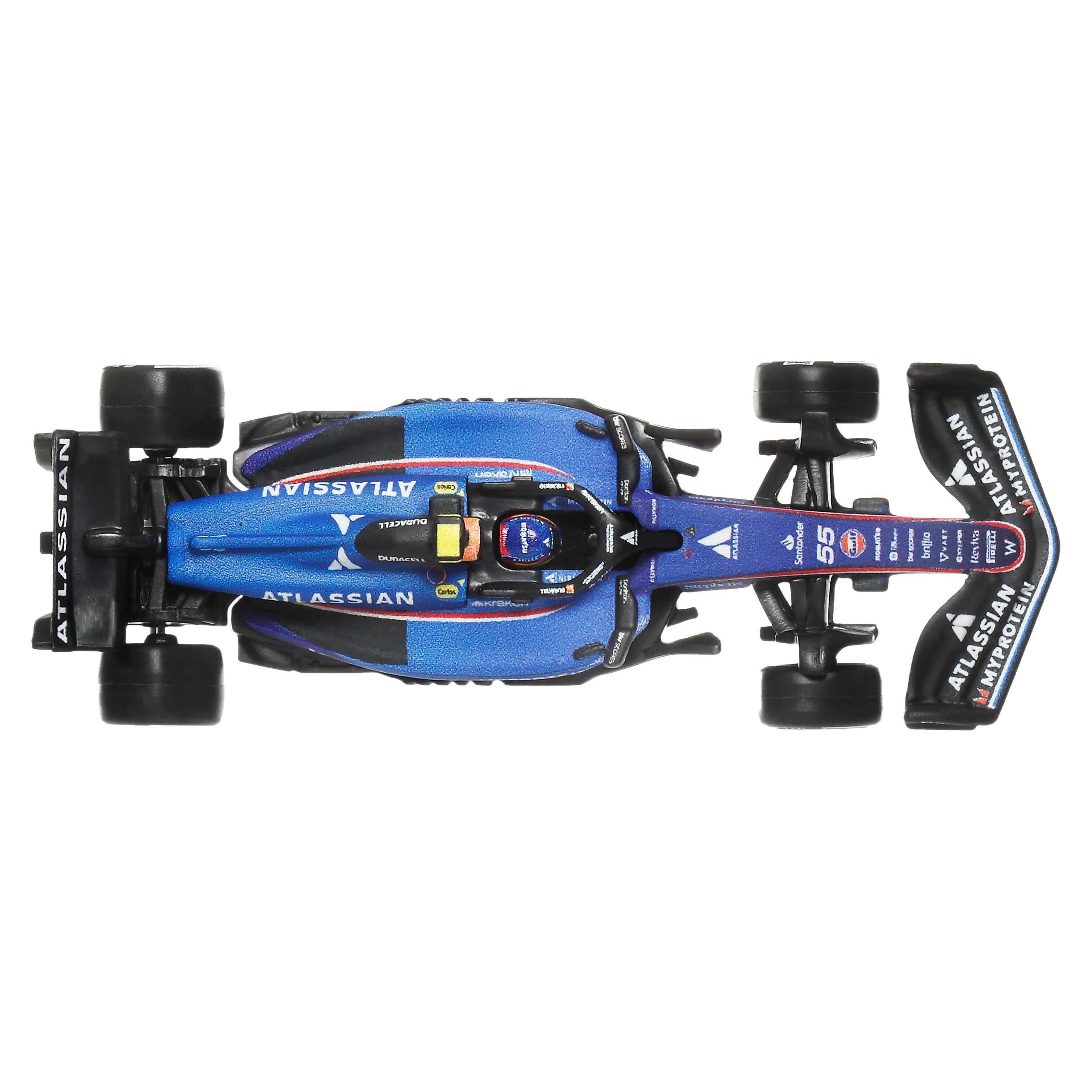 Hot Wheels Premium F1 Atlassian Williams Takımı 2'li Set (Albon & Sainz)