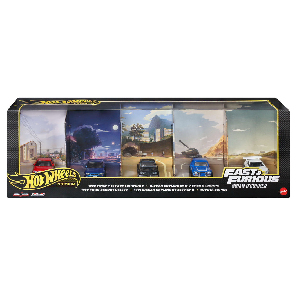 Hot Wheels Premium Fast & Furious 5'li Araba Seti