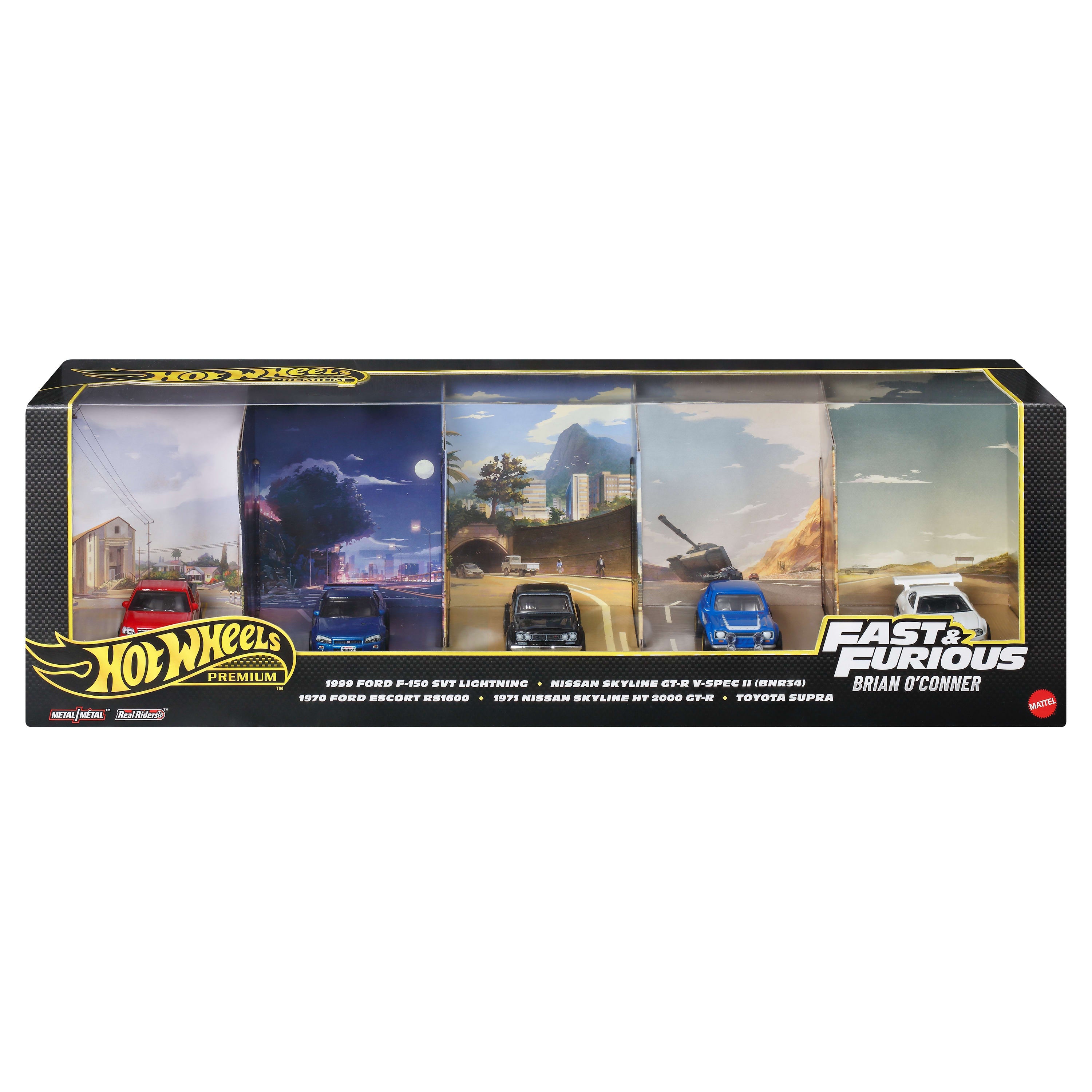 Hot Wheels Premium Fast & Furious 5'li Araba Seti