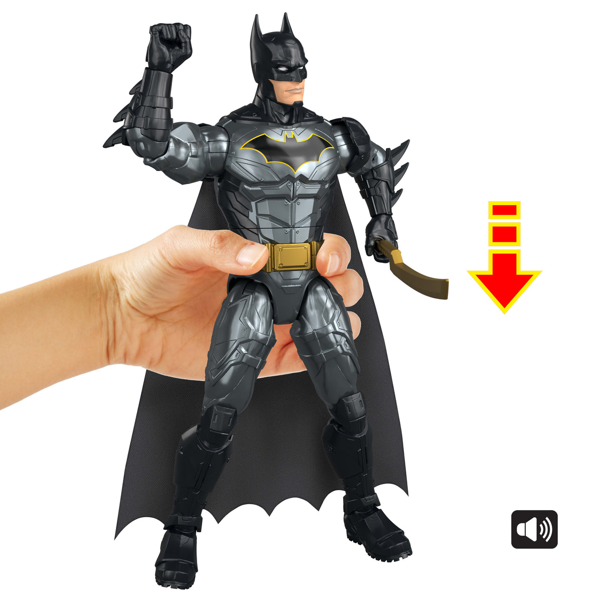 DC Premier Crime Crusher Batman 30 cm Sesli Aksiyon Figürü