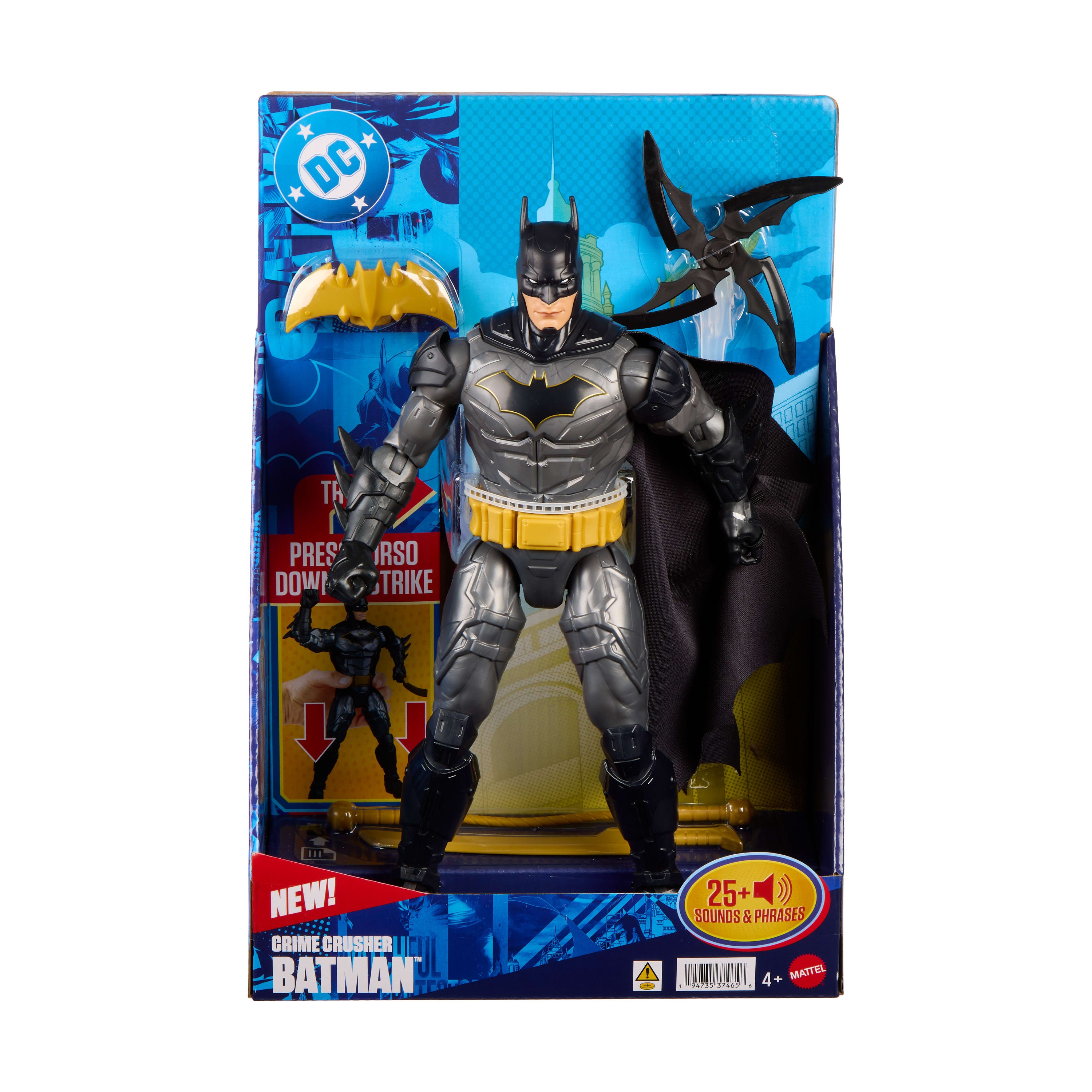 DC Premier Crime Crusher Batman 30 cm Sesli Aksiyon Figürü