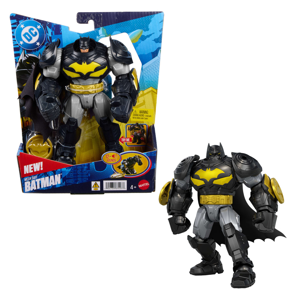 DC Premier Zırhlı Batman Disk Fırlatıcı Sesli ve Işıklı Aksiyon Figürü