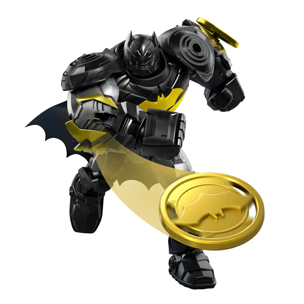 DC Premier Zırhlı Batman Disk Fırlatıcı Sesli ve Işıklı Aksiyon Figürü