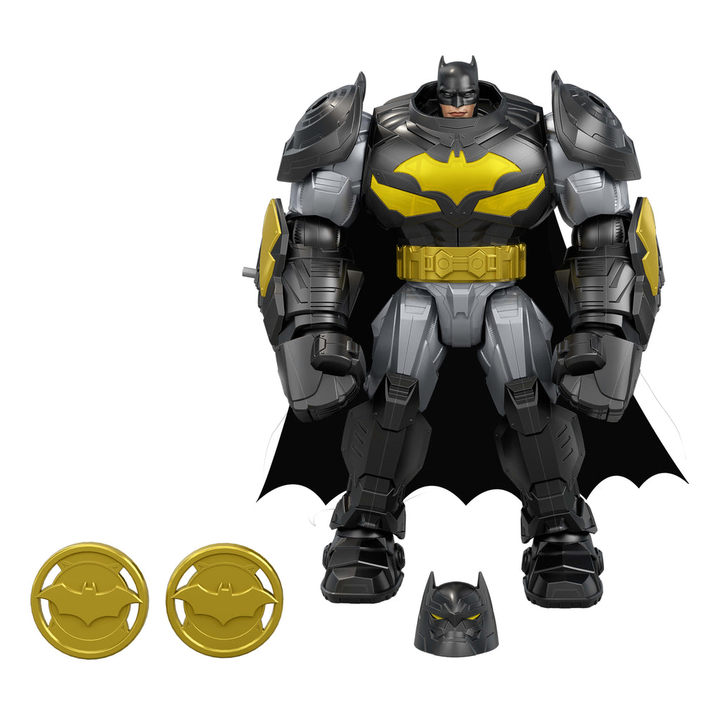 DC Premier Zırhlı Batman Disk Fırlatıcı Sesli ve Işıklı Aksiyon Figürü