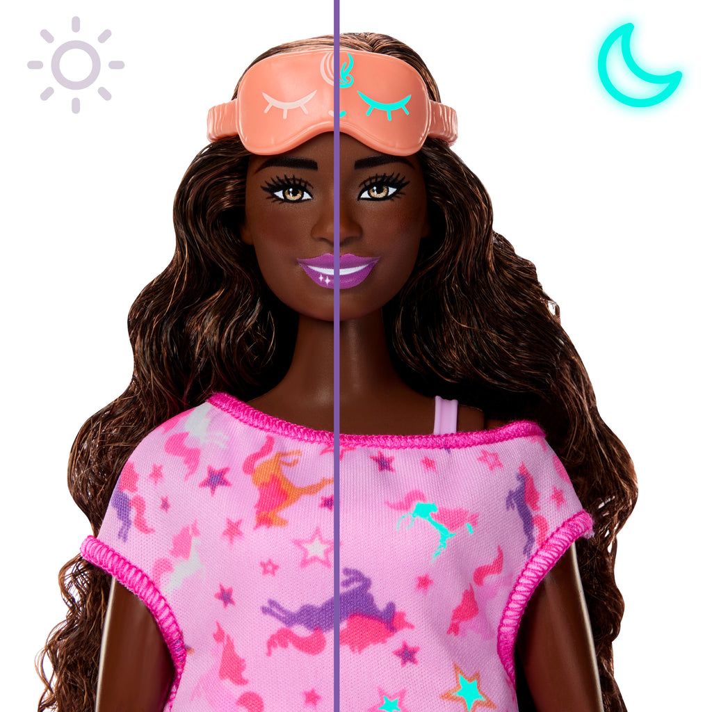 Barbie Parti Sürprizi Pijama Partisi Bebeği (7 Sürpriz)