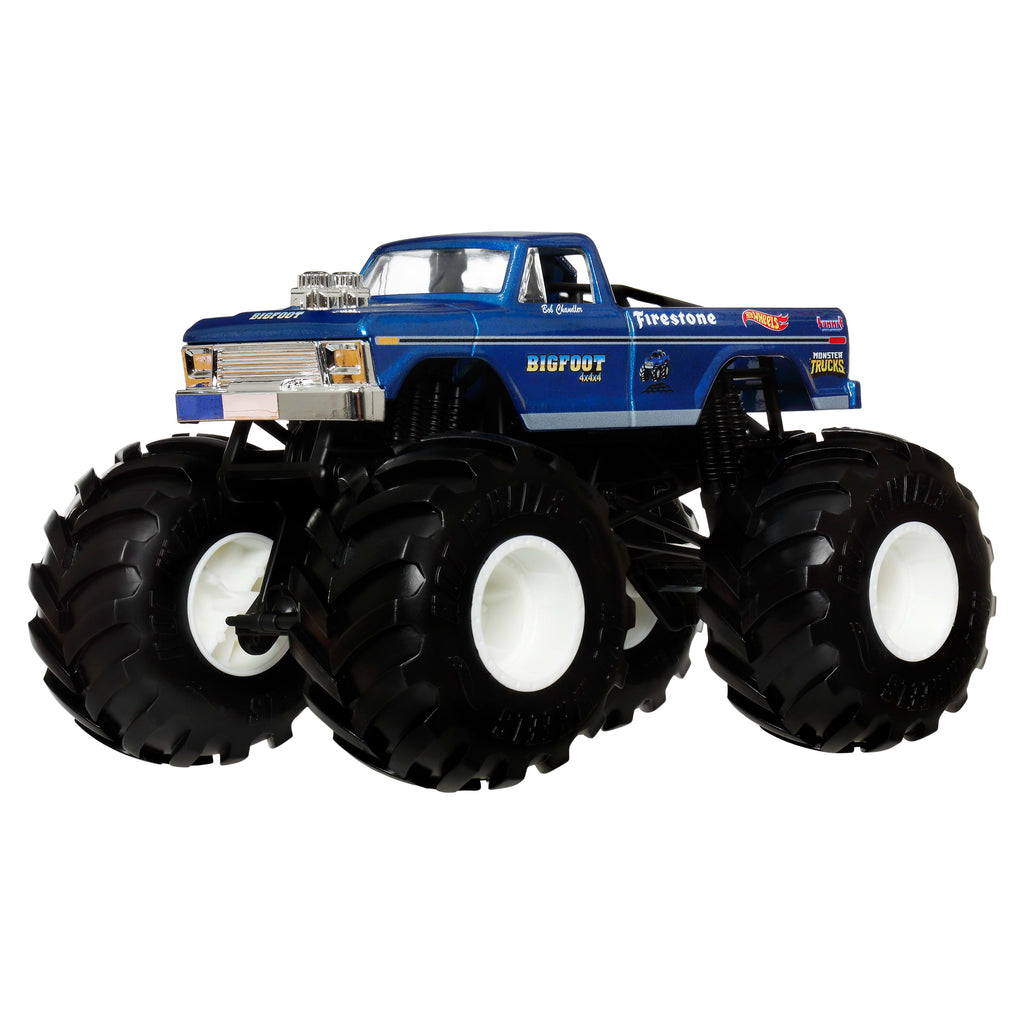 Hot Wheels Monster Trucks Bigfoot 4x4x4 Büyük Boy Araç 1:24