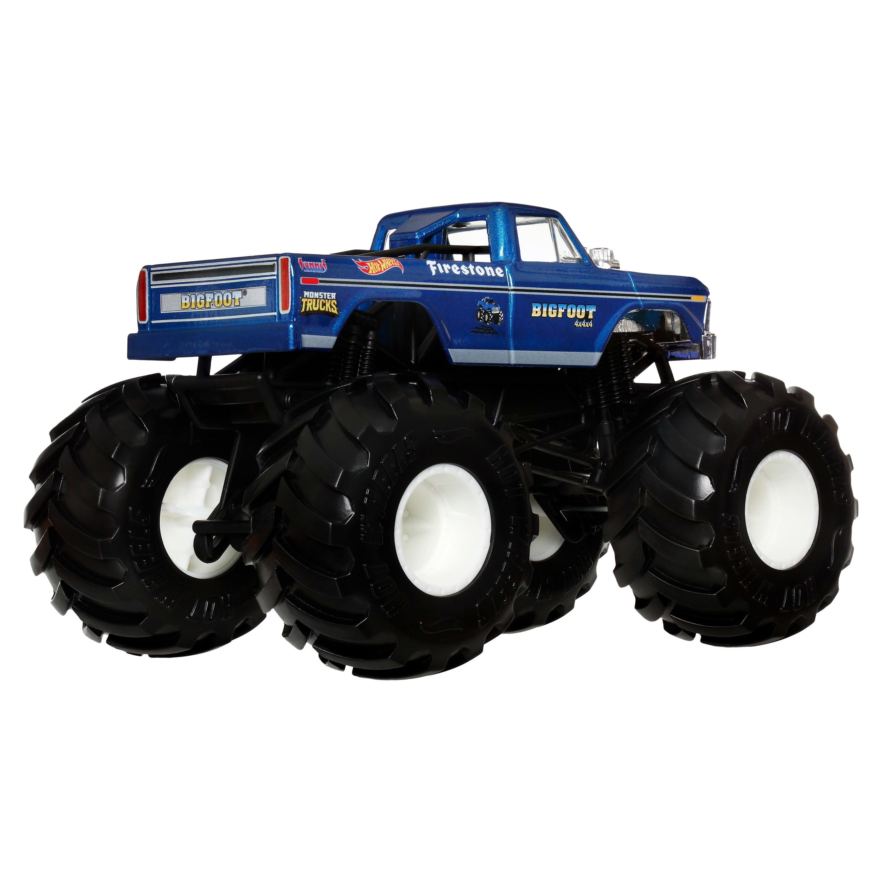 Hot Wheels Monster Trucks Bigfoot 4x4x4 Büyük Boy Araç 1:24