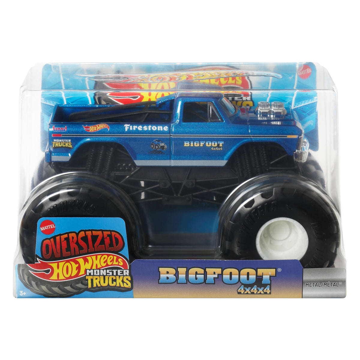 Hot Wheels Monster Trucks Bigfoot 4x4x4 Büyük Boy Araç 1:24