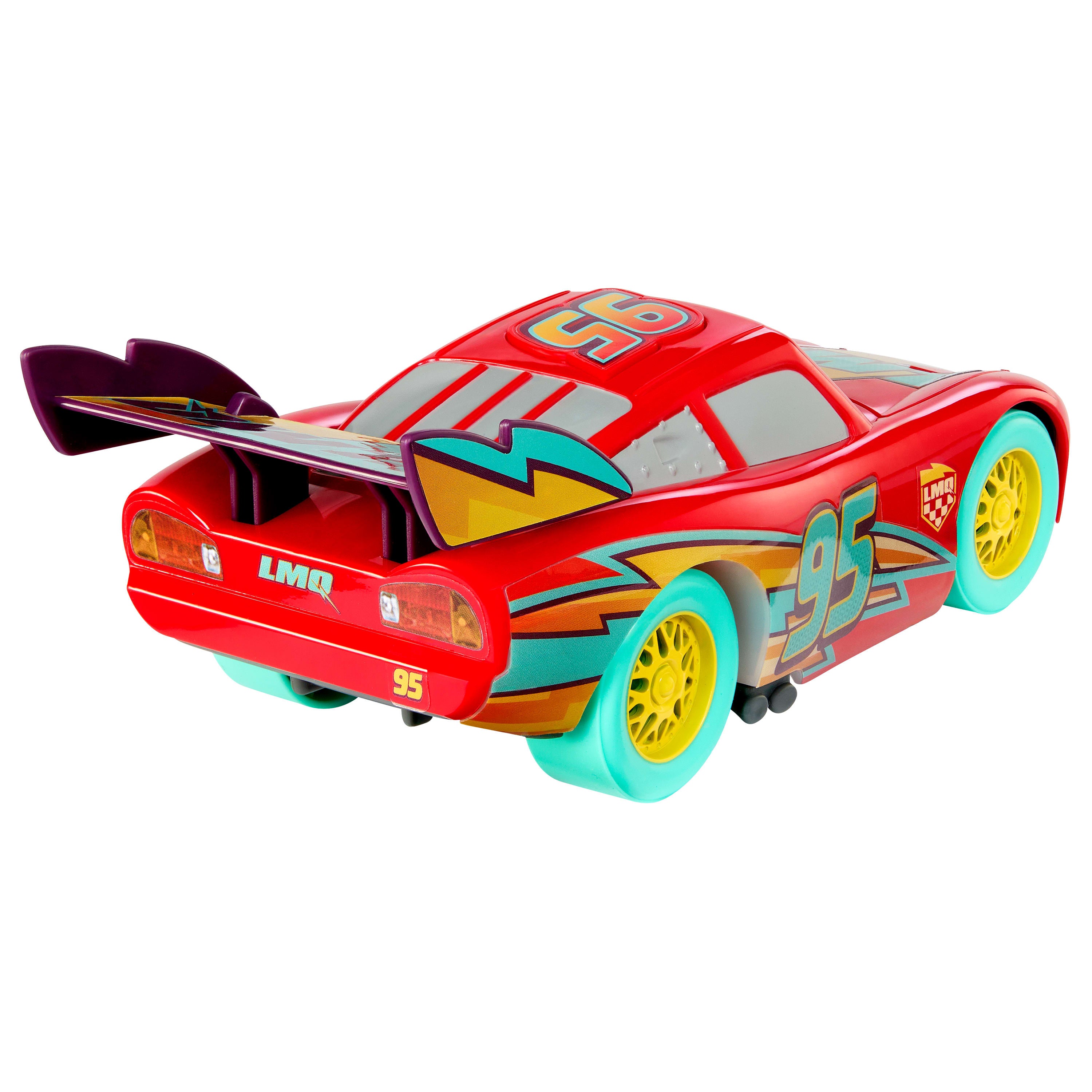 Disney ve Pixar Cars Kutlama Yarışı, ışıklı ve sesli Şimşek McQueen, büyük ölçekli oyuncak araç