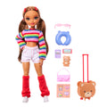 Barbie Dream Besties Hafta Sonu Tatili Teresa bebek ve seyahat temalı 7 aksesuar