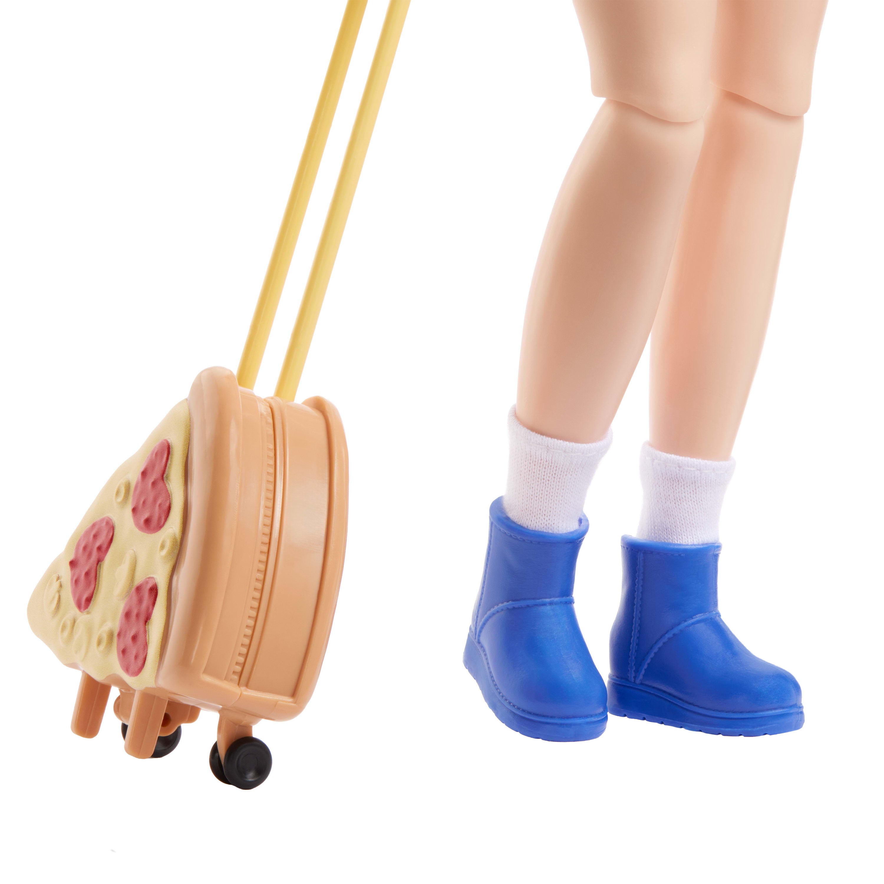 Barbie Dream Besties Hafta Sonu Tatili Renee bebek ve seyahat temalı 7 aksesuar