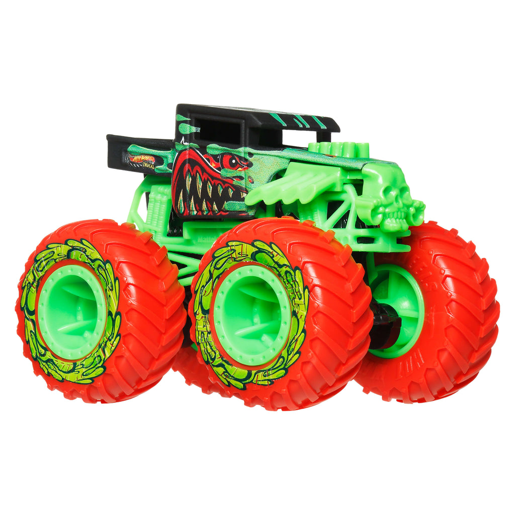 Hot Wheels Monster Trucks Mutant Chaos Araç + Slime Seti
