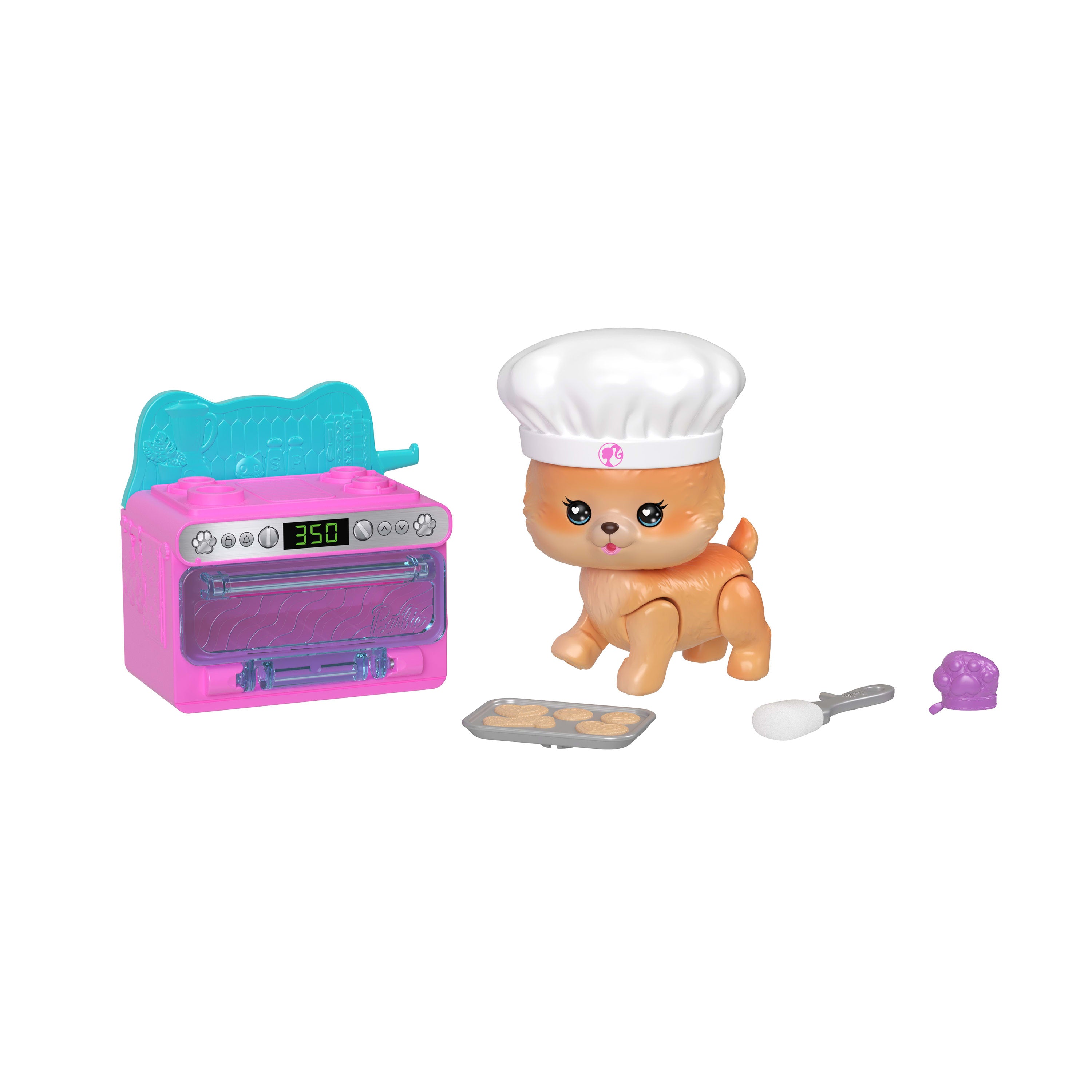 Barbie Dream Squad Evcil Köpek Fırın Temalı (Renk Değiştiren Aksesuarlı)