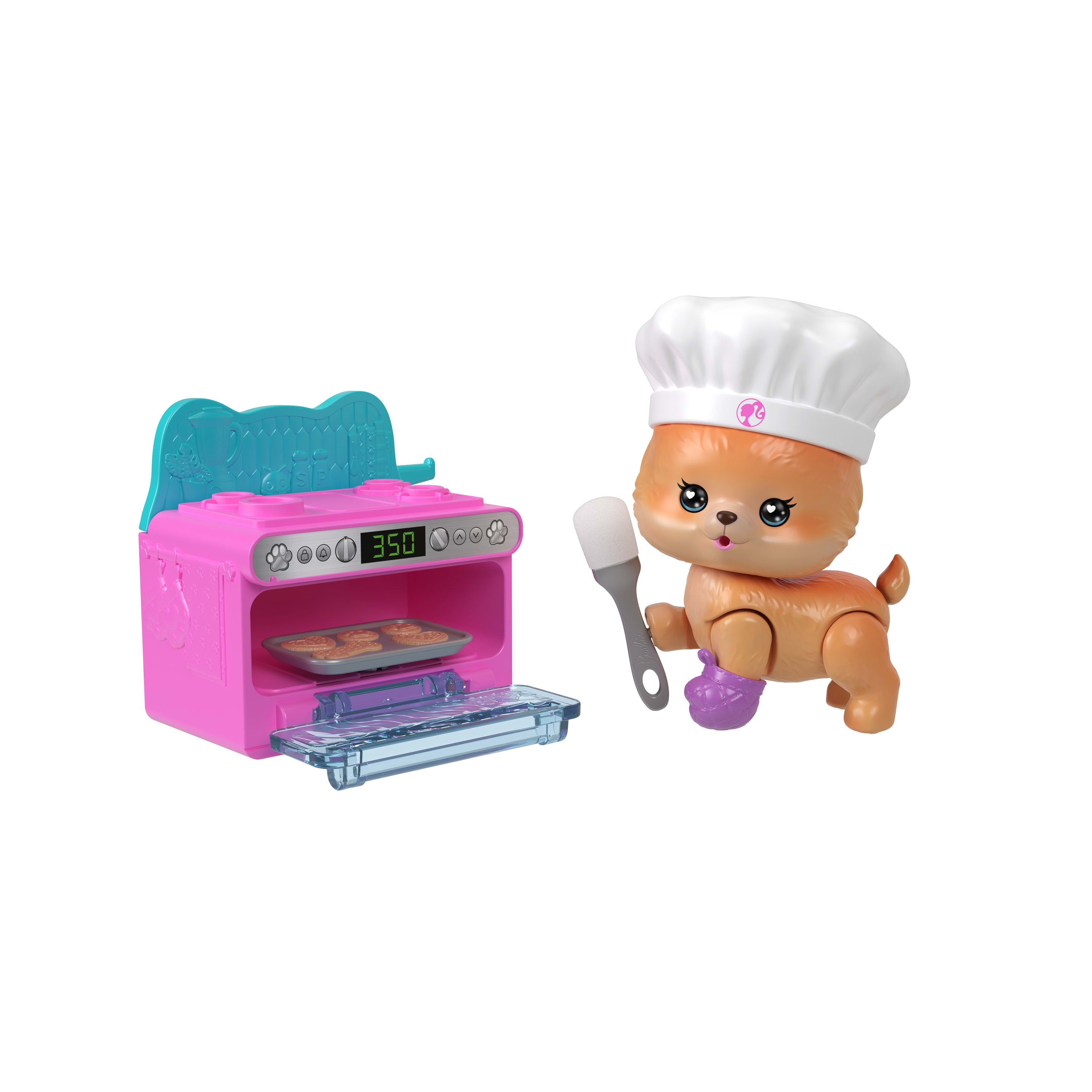 Barbie Dream Squad Evcil Köpek Fırın Temalı (Renk Değiştiren Aksesuarlı)