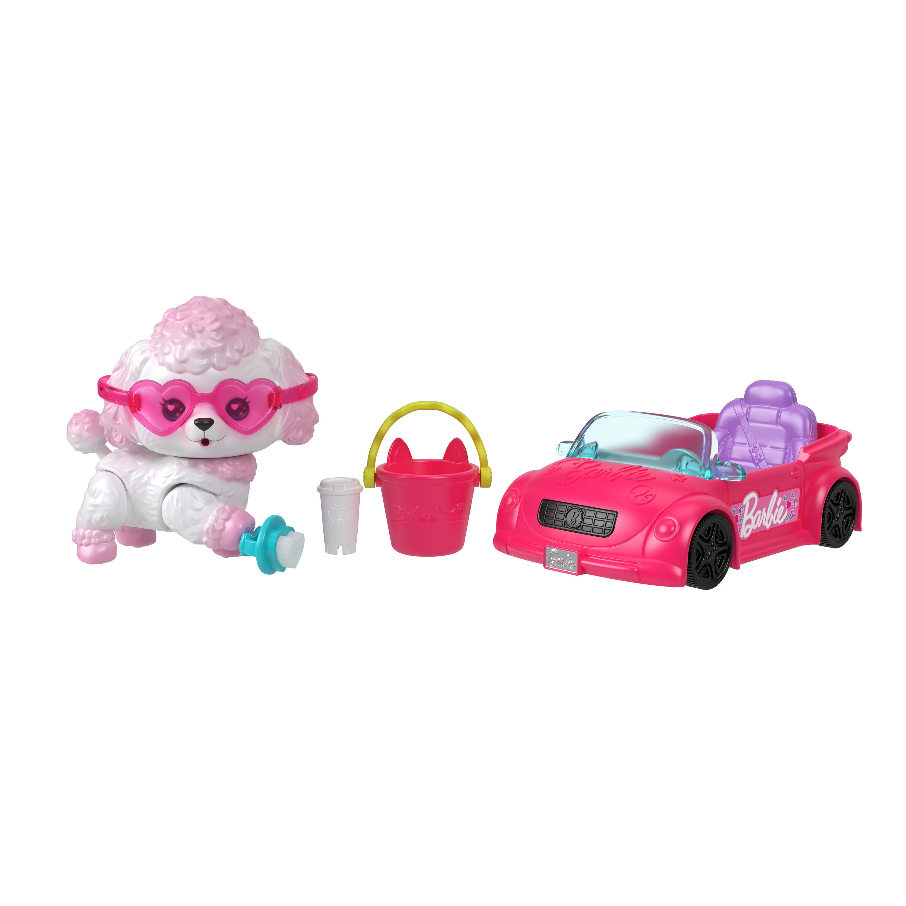 Barbie Dream Squad Evcil Kaniş ve Üstü Açık Araba