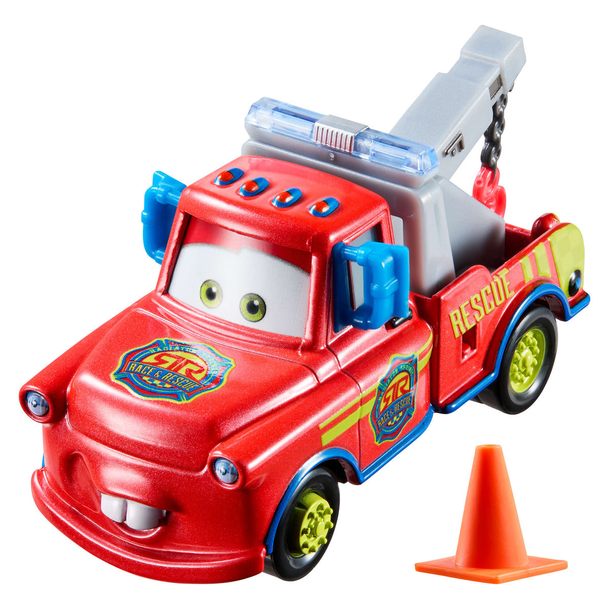 Disney ve Pixar Arabalar Race & Rescue Die-Cast Araç