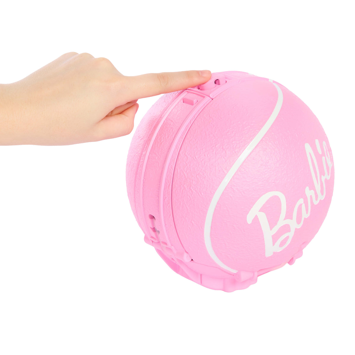 Barbie Team Barbie Roll &amp; Reveal Tenisçi bebek ve aksesuarları, esmer bebek, 8 sürpriz ve tenis topu kılıfı