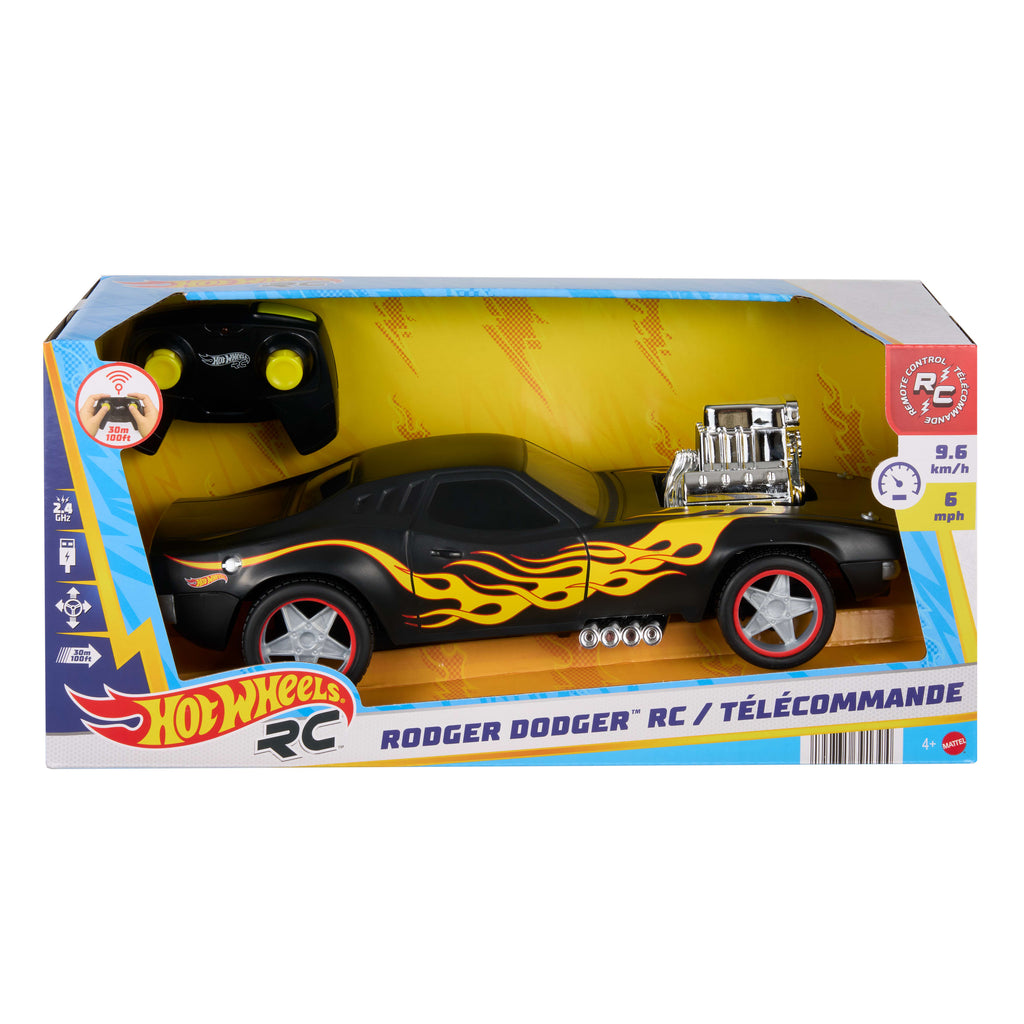 Hot Wheels RC 1:16 Rodger Dodger Uzaktan Kumandalı Araba